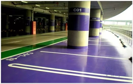 停車場地坪漆施工后出現(xiàn)色差的因素？
